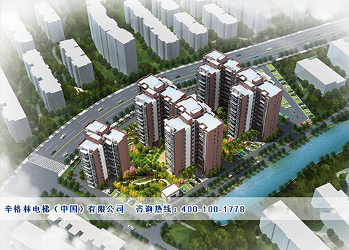 辛格林電梯為佛山市鳳林集體公寓項目提供優質電梯