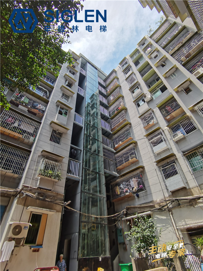 肇慶老樓加裝電梯公司民生工程，辛格林電梯獲居民點贊！